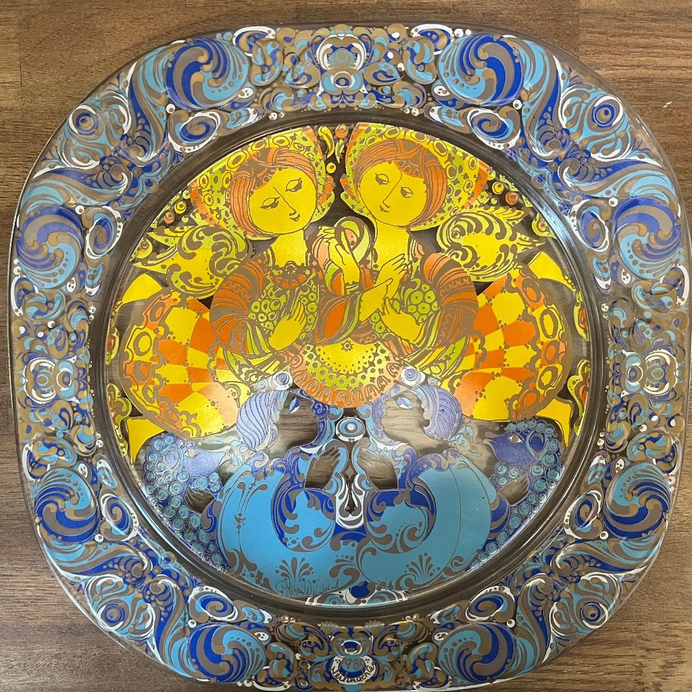 Bjorn Wiinblad Rosenthal Christmas Plate